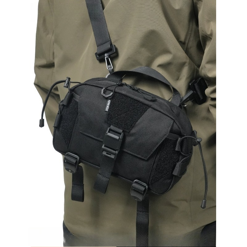 Edc Carry Bag For Men - Tas Selempang Magnetik 3.5L Lepas Cepat