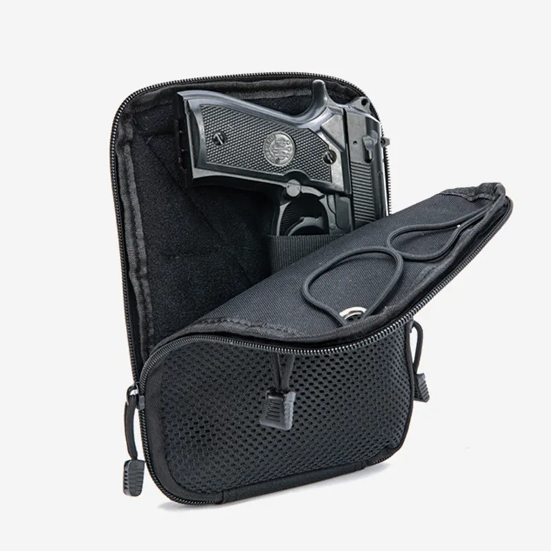 Edc Carry Pistols - Molle sarung Pistol tersembunyi taktis, kantong