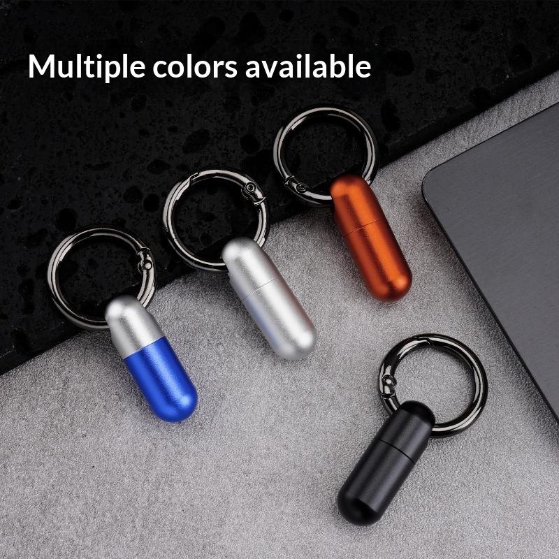 Edc Pill Carry - Kotak Pil Kedap Air dari Aluminium