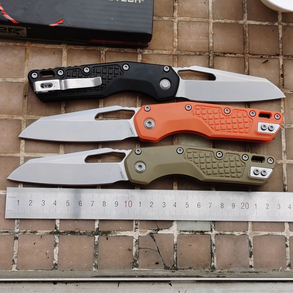 Edc Carry Pocket Knife - JUFULE Pegangan Nilon MT210 Tanda Bantalan