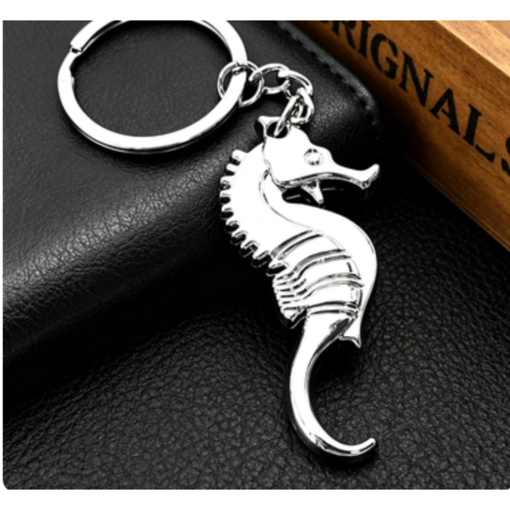 Bottle Opener Keyring - Gantungan Kunci Hiu Logam Pembuka Botol