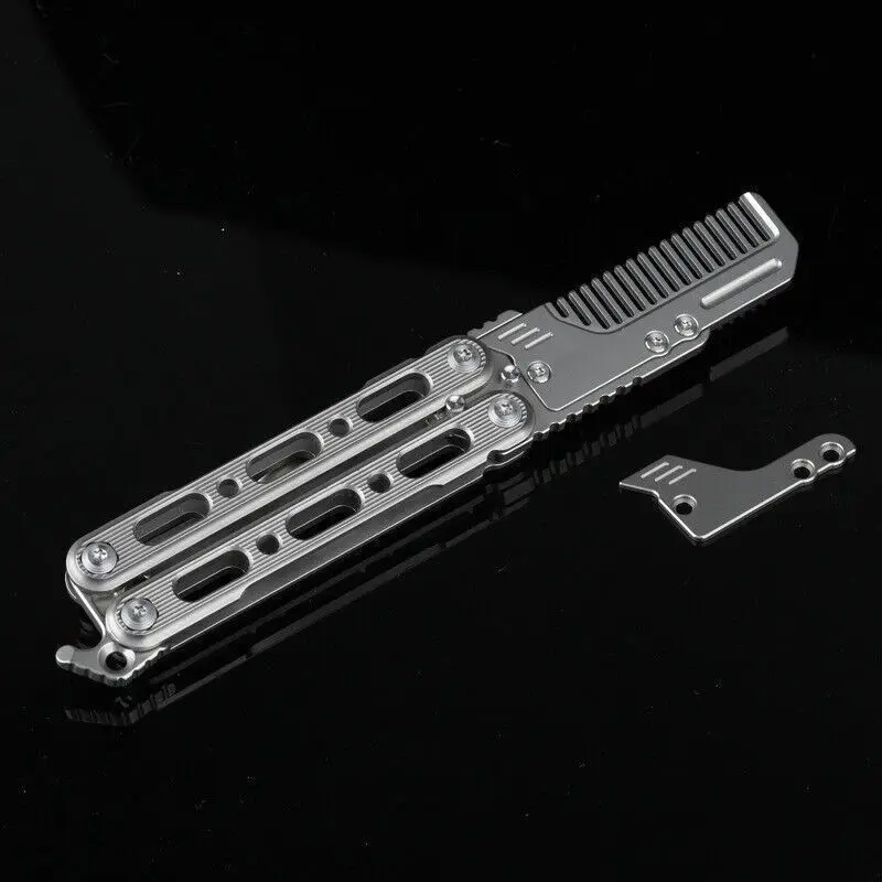 Comb Pocket Titanium - FEGVE EDC Titanium Alloy Comb Utility