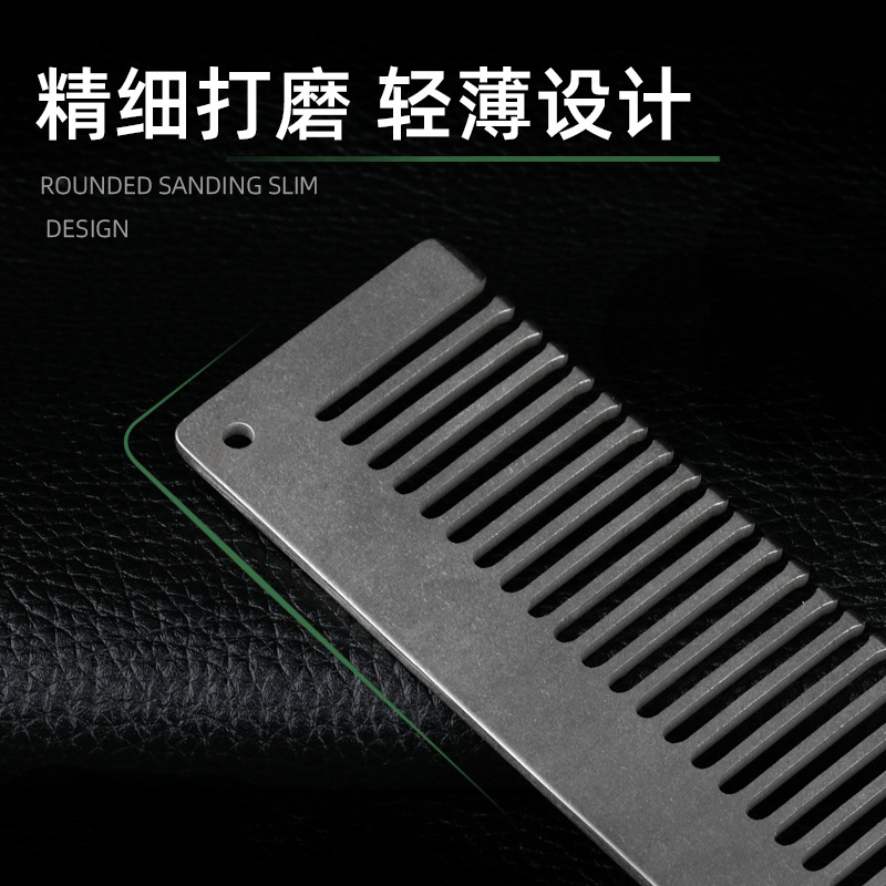 Sisir Anti-statis Titanium Mur - Comb Pocket Titanium ulasan dan harga