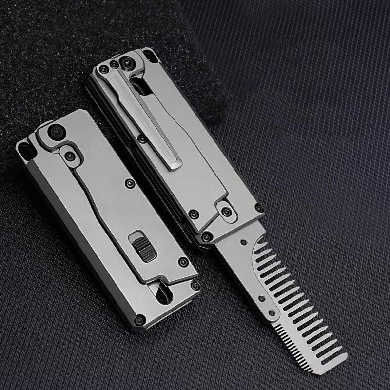 Sisir lipat paduan Titanium, S - Comb Pocket Titanium ulasan dan harga
