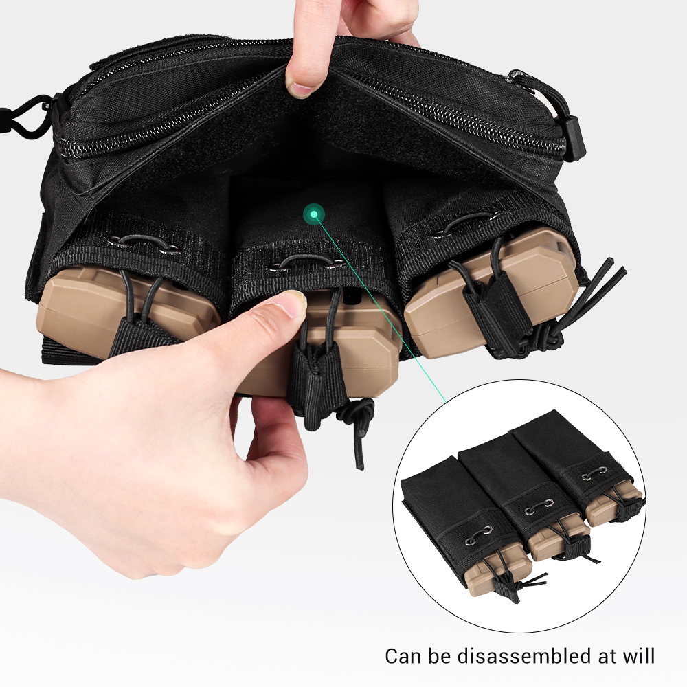 Kantong Mag Molle Triple Mag B - Edc Carry Pouch ulasan dan harga