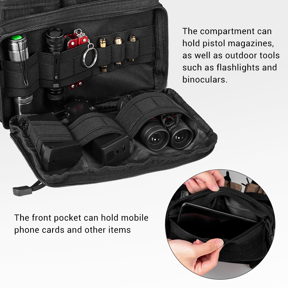 Kantong Mag Molle Triple Mag B - Edc Carry Pouch ulasan dan harga