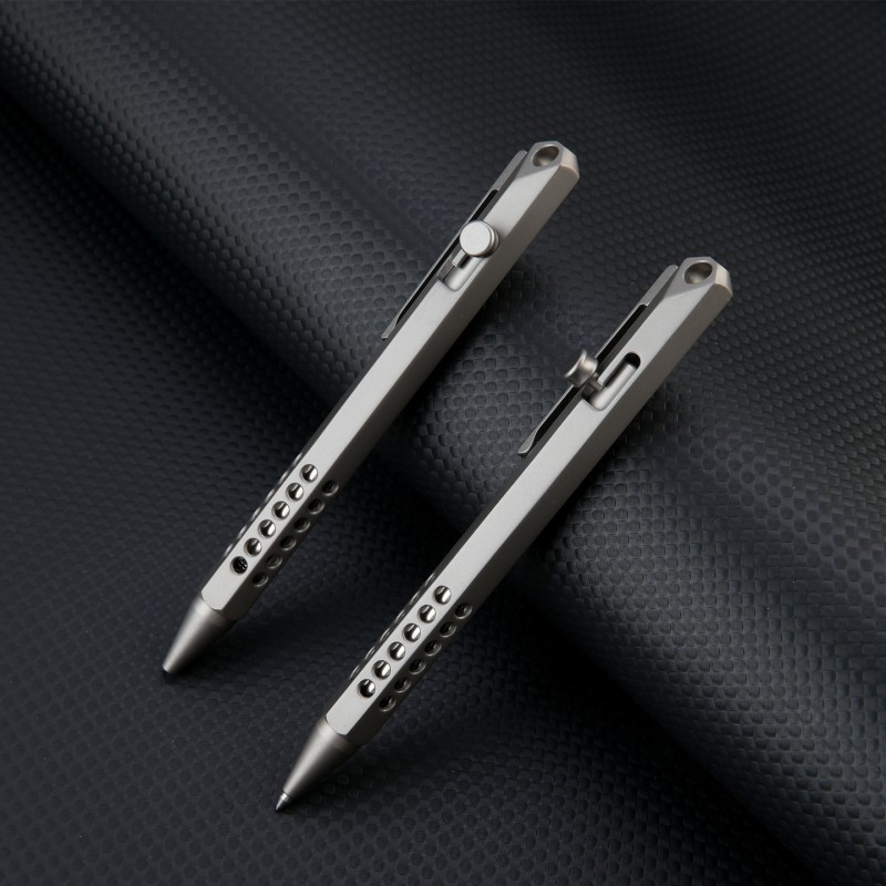 Pena Portabel Paduan Titanium  - Pen Tactical Glass ulasan dan harga