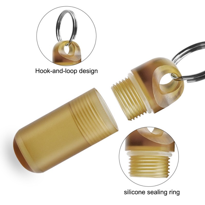 Kotak Pil Portabel Mini Botol  - Edc Pill Carry ulasan dan harga