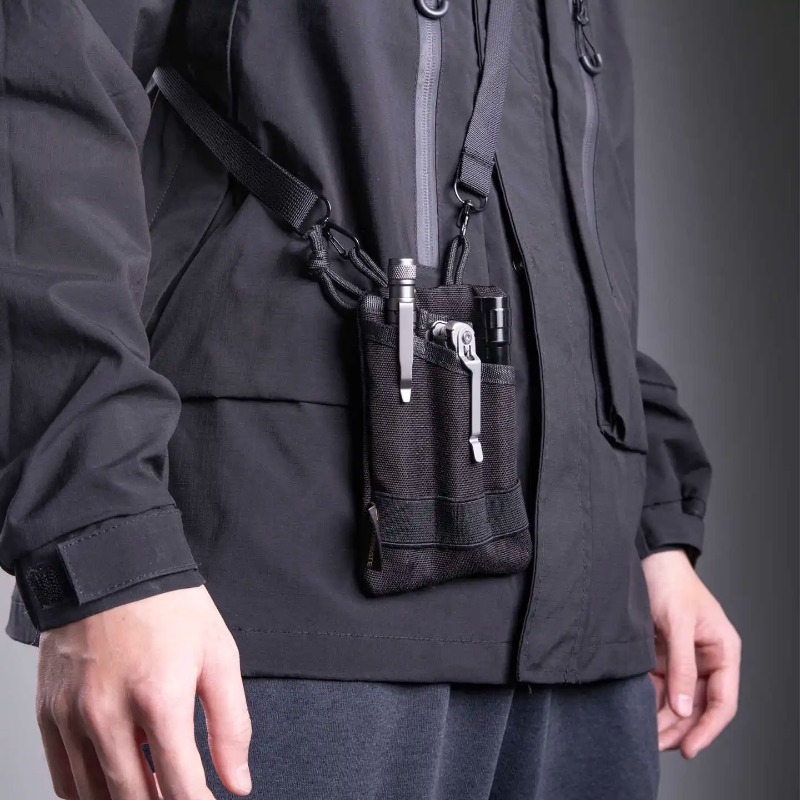 Kantong EDC Mini Dompet Olahra - Edc Carry Pouch ulasan dan harga
