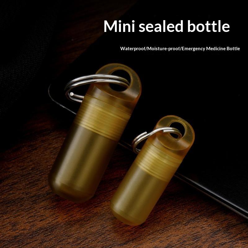 Botol Pil PEI Kecil Kotak Peny - Edc Pill Carry ulasan dan harga