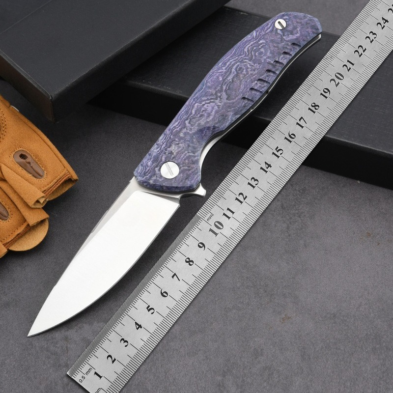 Pisau Lipat D2 untuk Berkemah, - Edc Carry Pocket Knife ulasan dan harga