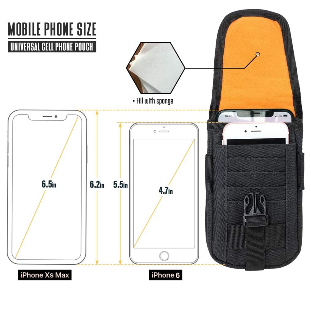 Kantong Ponsel Taktis Molle, T - Edc Carry Pouch ulasan dan harga