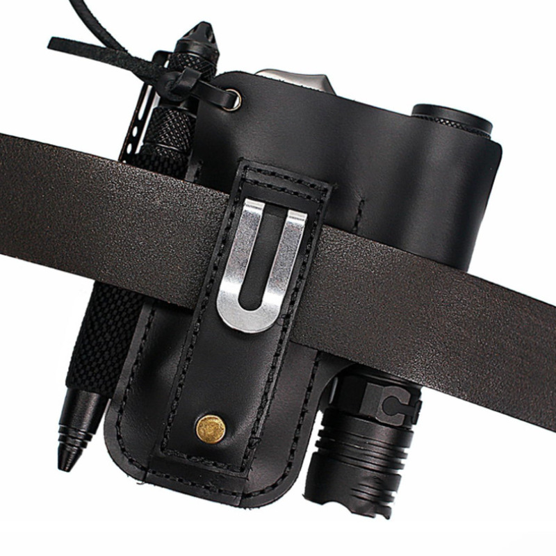 Sarung Alat Senter Kulit EDC M - Edc Carry Pouch ulasan dan harga