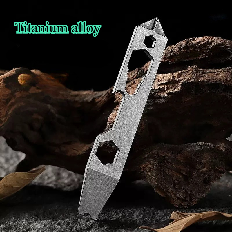 Alat Multifungsi Mini Titanium - Titanium Pry Bar ulasan dan harga