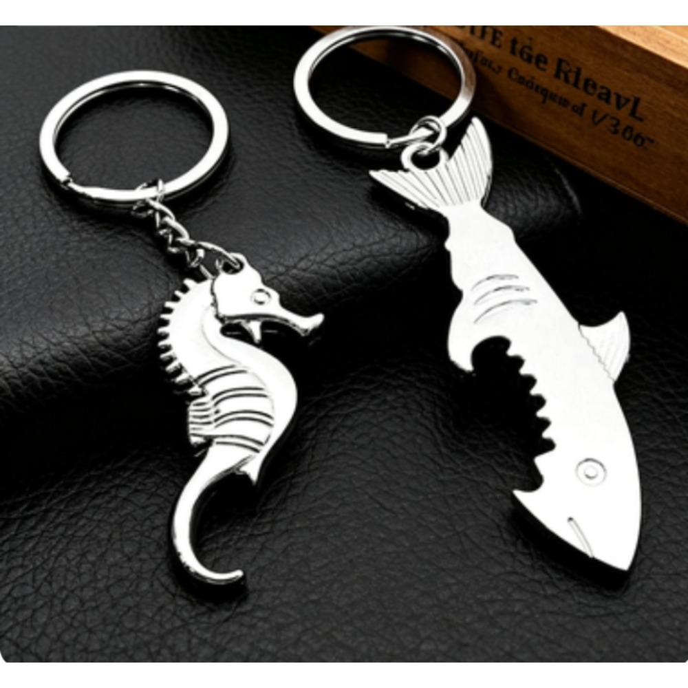 Gantungan Kunci Hiu Logam Pemb - Bottle Opener Keyring ulasan dan harga
