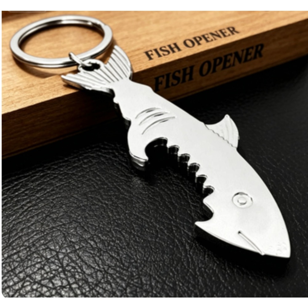 Gantungan Kunci Hiu Logam Pemb - Bottle Opener Keyring ulasan dan harga