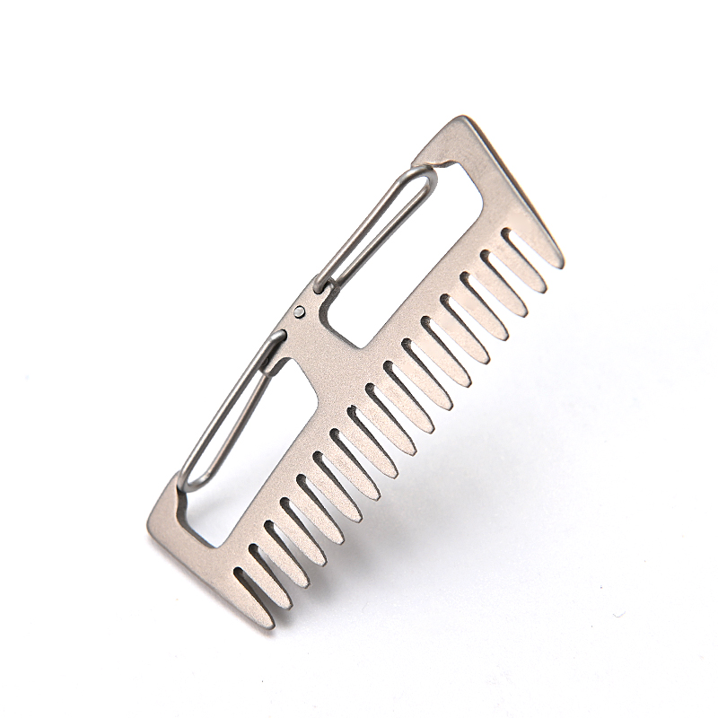 Sisir Aloi Titanium EDC Multi- - Comb Pocket Titanium ulasan dan harga