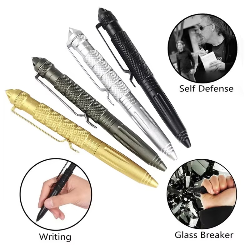 Pena Taktis Militer Paduan Alu - Pen Tactical Glass ulasan dan harga
