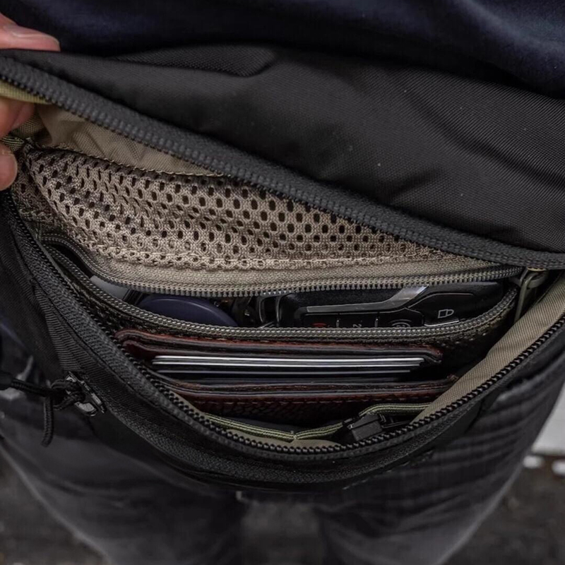 Tas Pinggang Pria dengan Tali  - Edc Carry Bag For Men ulasan dan harga