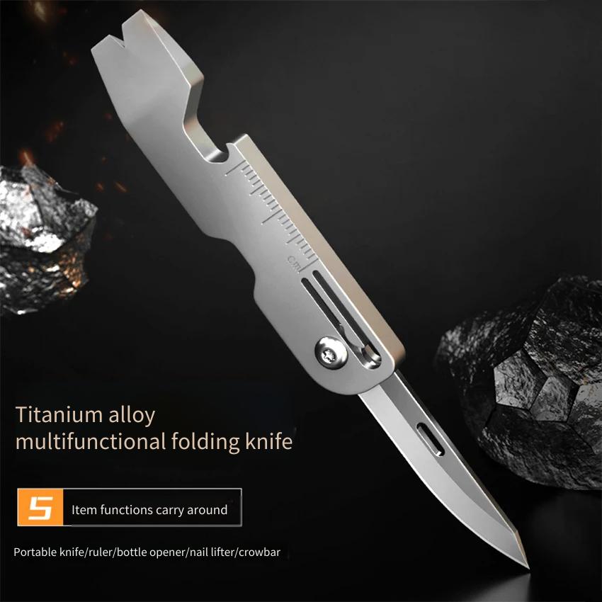 Pisau Lipat Multifungsi dari P - Titanium Pry Bar ulasan dan harga