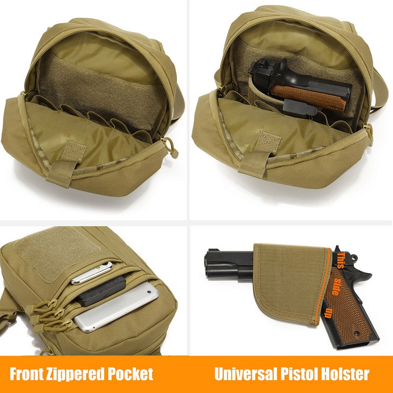 Tas Dada Taktis Baru Sarung Pi - Edc Carry Pistols ulasan dan harga