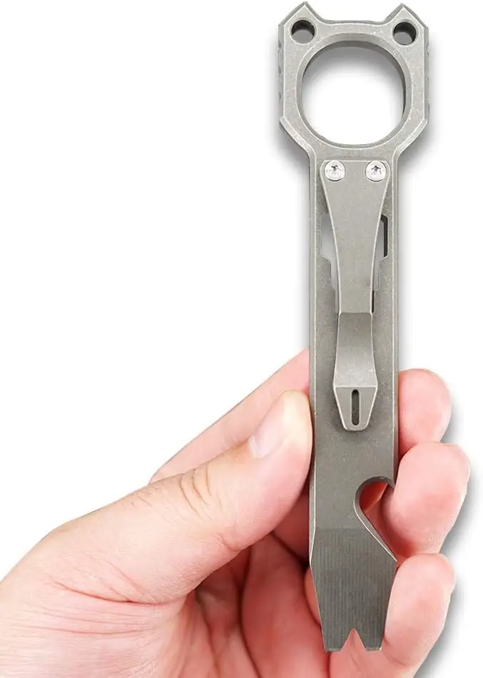 FEGVE Titanium EDC Pry Bar Pem - Titanium Pry Bar ulasan dan harga