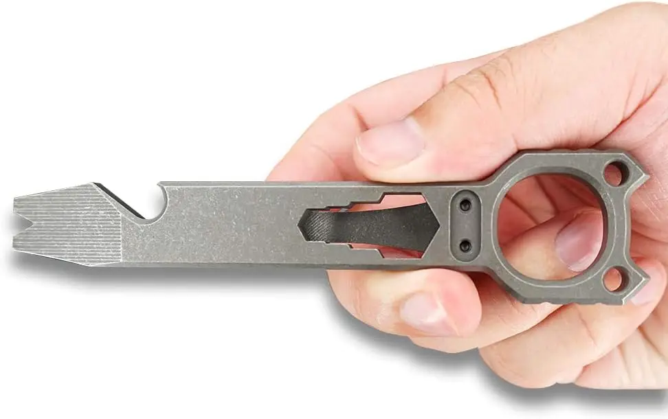 FEGVE Titanium EDC Pry Bar Pem - Titanium Pry Bar ulasan dan harga