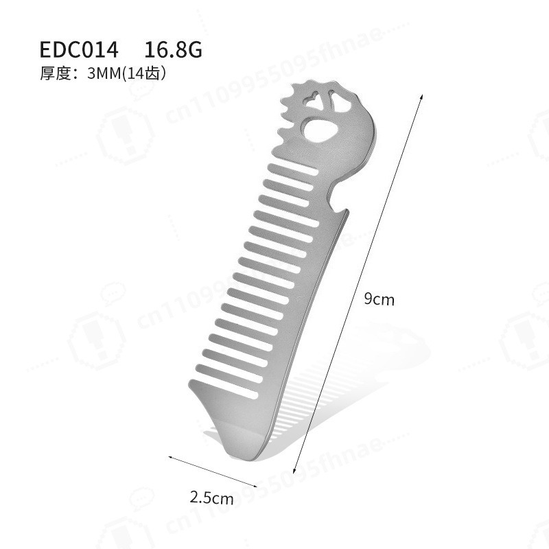 Sisir Penata Rambut Pria dari  - Comb Pocket Titanium ulasan dan harga