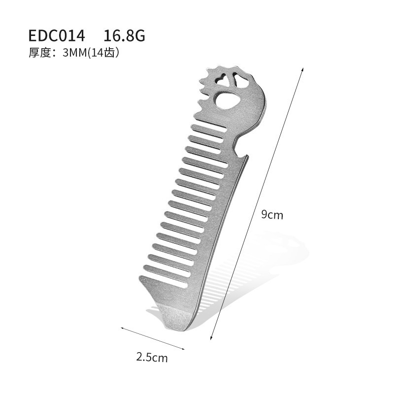 Sisir Penata Rambut Pria dari  - Comb Pocket Titanium ulasan dan harga