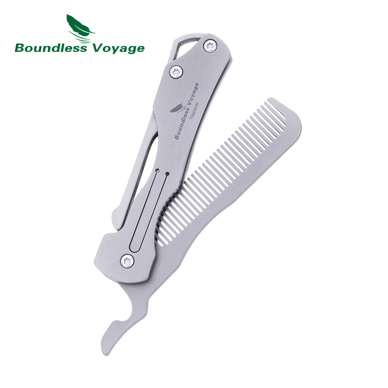 Sisir Rambut Titanium Lipat Vo - Comb Pocket Titanium ulasan dan harga