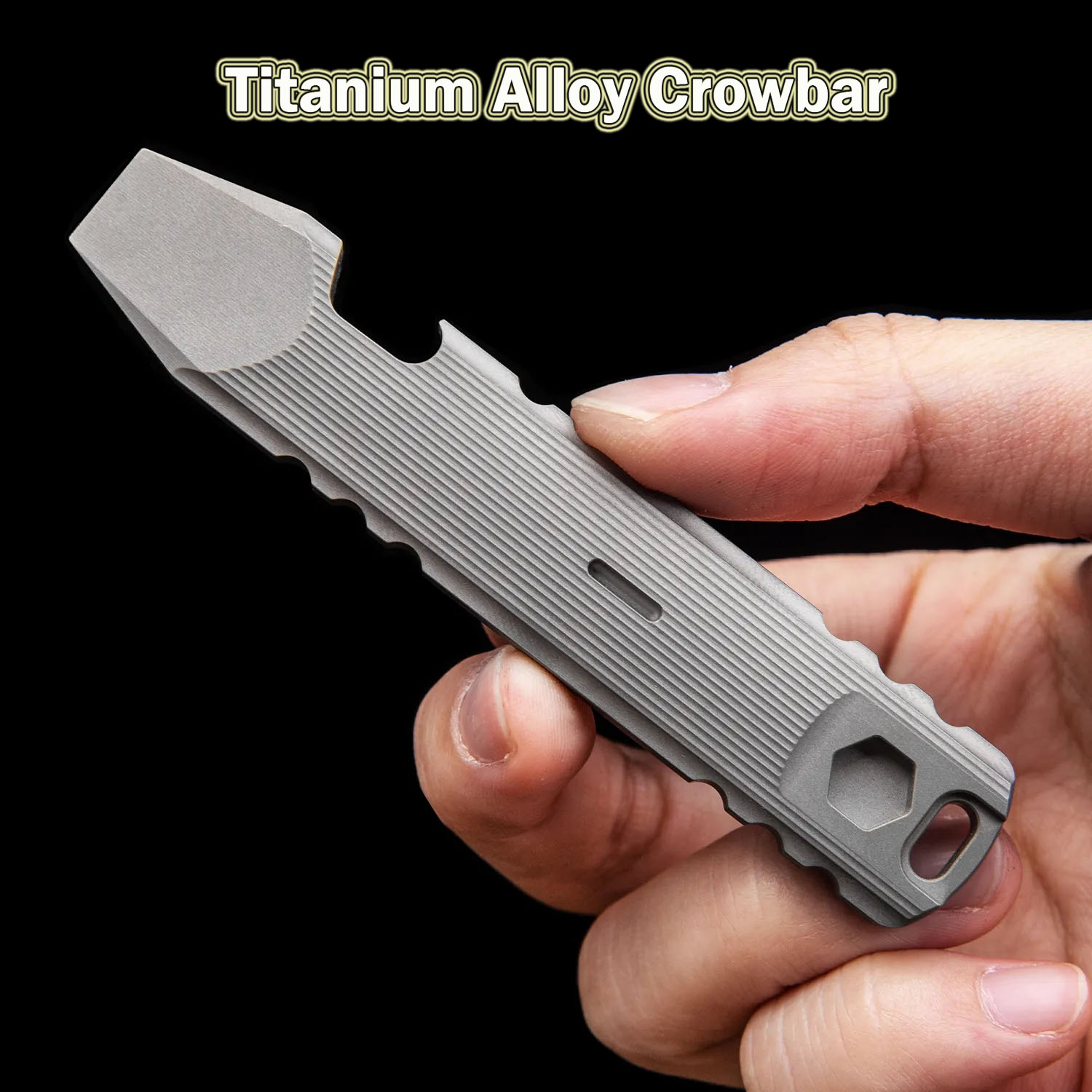 Alat pembuka botol Kemah, alat - Titanium Pry Bar ulasan dan harga