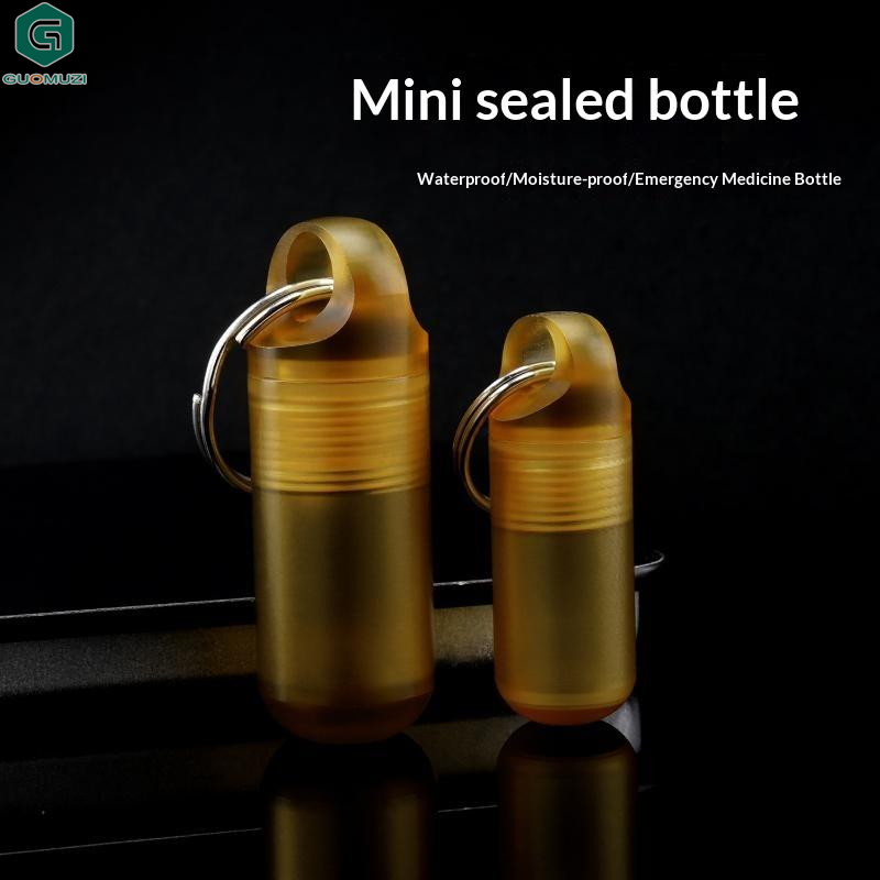 Botol Pil PEI Kecil Kotak Peny - Edc Pill Carry ulasan dan harga