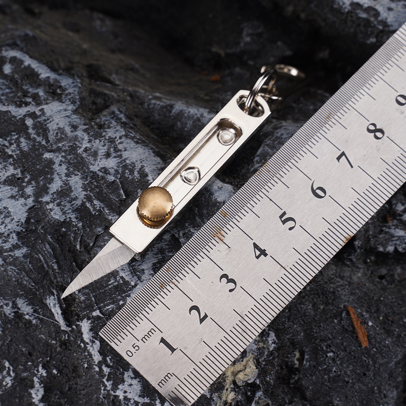 Pisau Mini Baja Tahan Karat ED - Edc Carry Pocket Knife ulasan dan harga