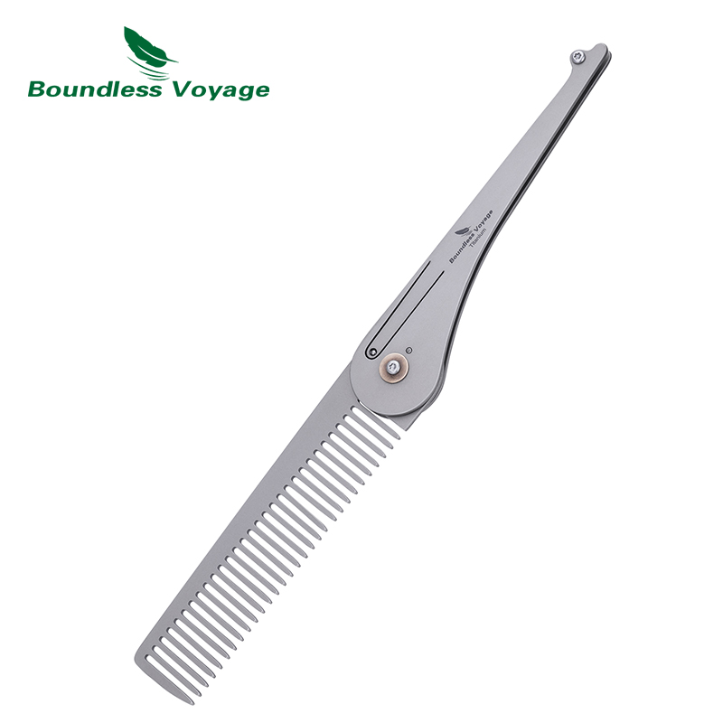 Sisir Lipat Titanium Voyage Ta - Comb Pocket Titanium ulasan dan harga
