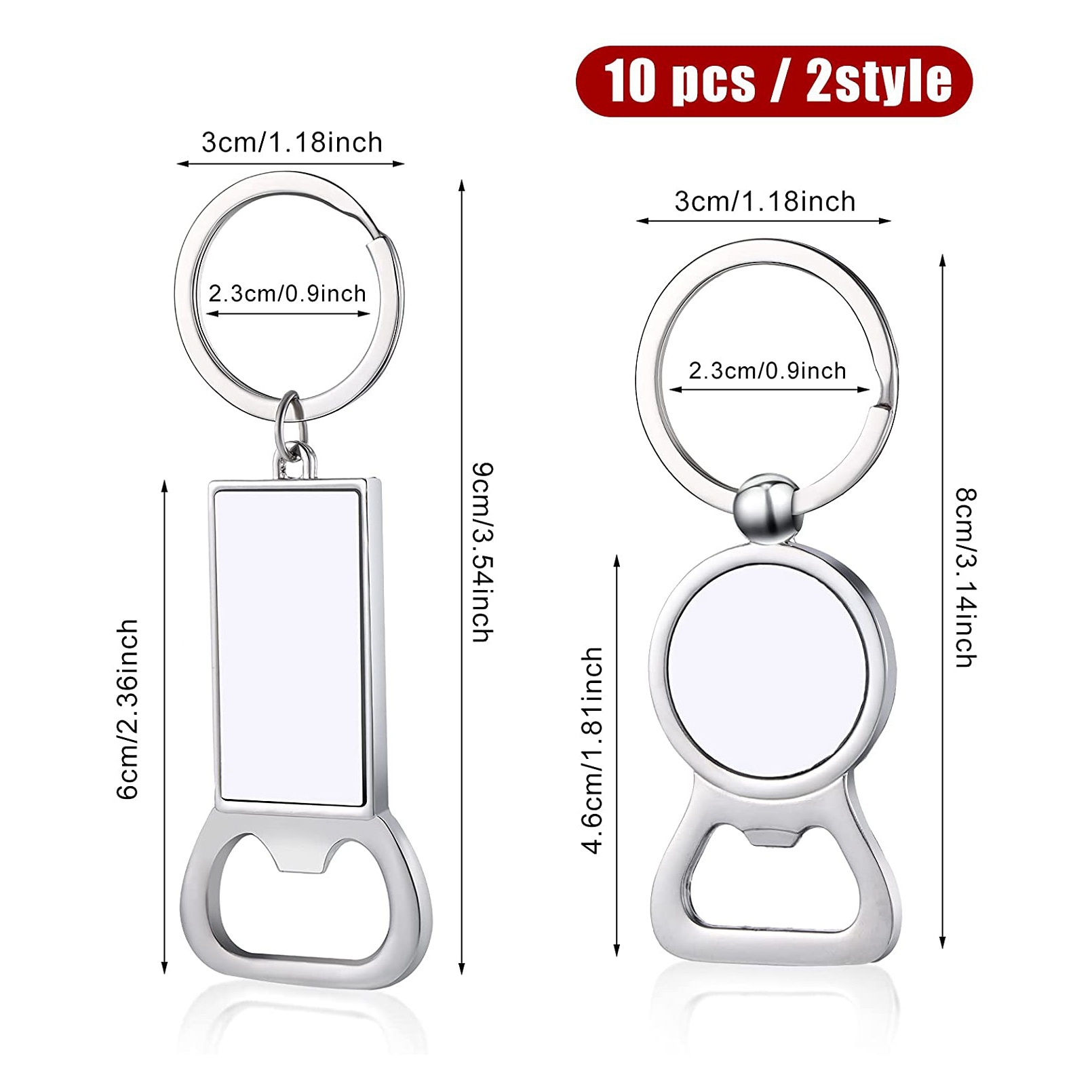 AED7-10 Pcs Gantungan Kunci Su - Bottle Opener Keyring ulasan dan harga