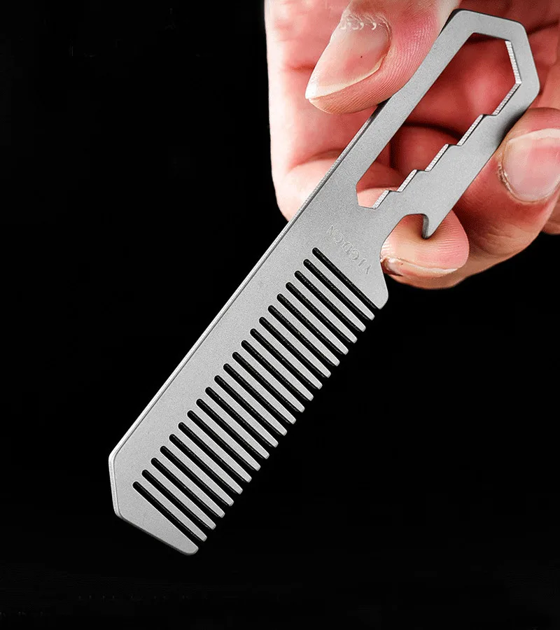FEGVE Titanium Sisir Anti Stat - Comb Pocket Titanium ulasan dan harga