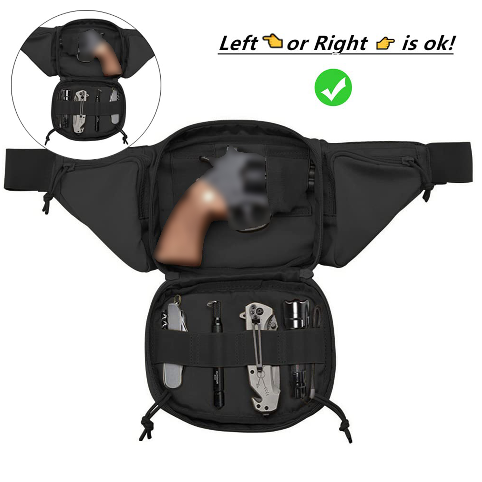 Tas Pinggang Taktis Sarung Pis - Edc Carry For Men ulasan dan harga